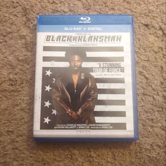 Spike Lee BlacKKKlansman Blu-ray PRE-OWNED - Picture 1 of 3